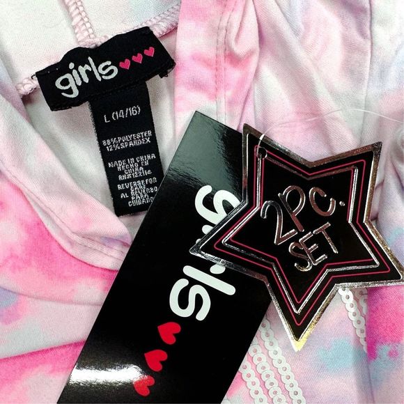 Girls 2 Piece Set - Sugar Plum Top / Leggings - Picture 3 of 5